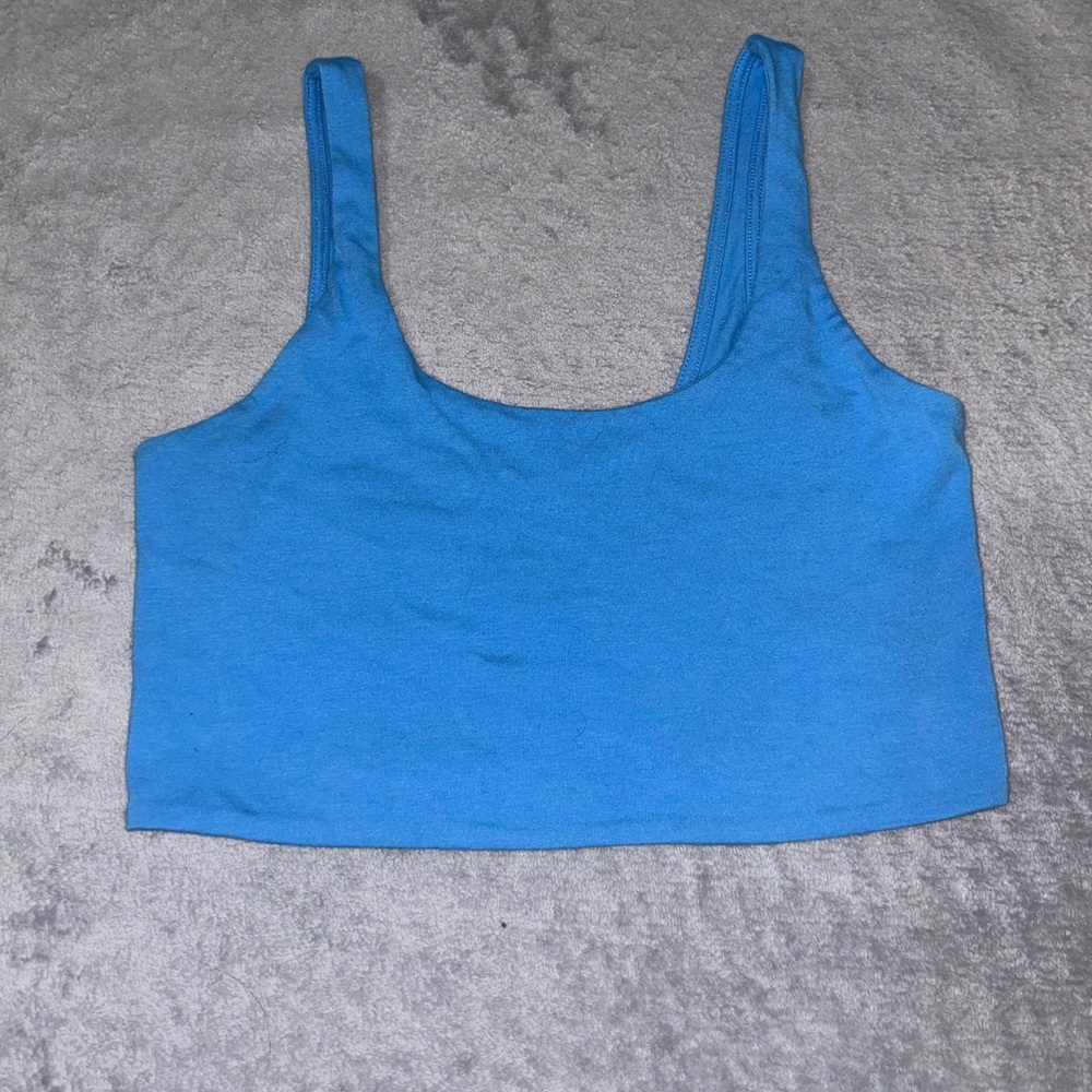 Wild Fable Vibrant Blue Crop Top